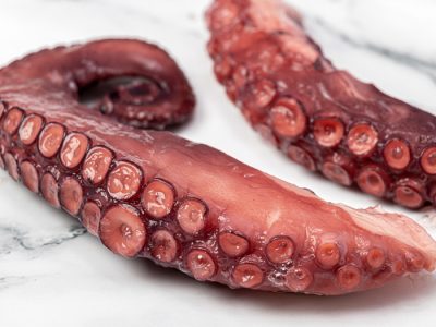 Pata de pulpo cocido